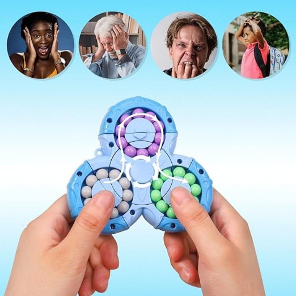 Shipra Play House Magic bean puzzle fidget spinner toy 